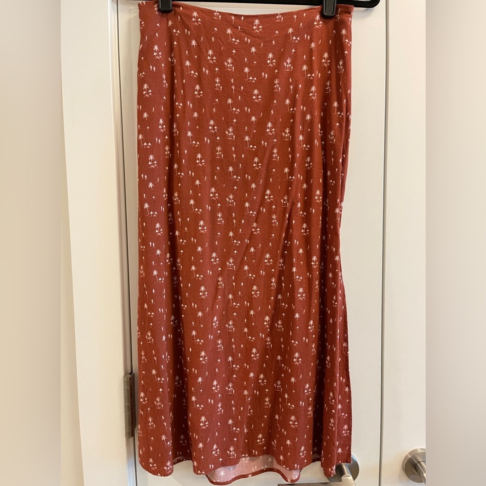 Marine Layer Ryan Midi Slip Skirt